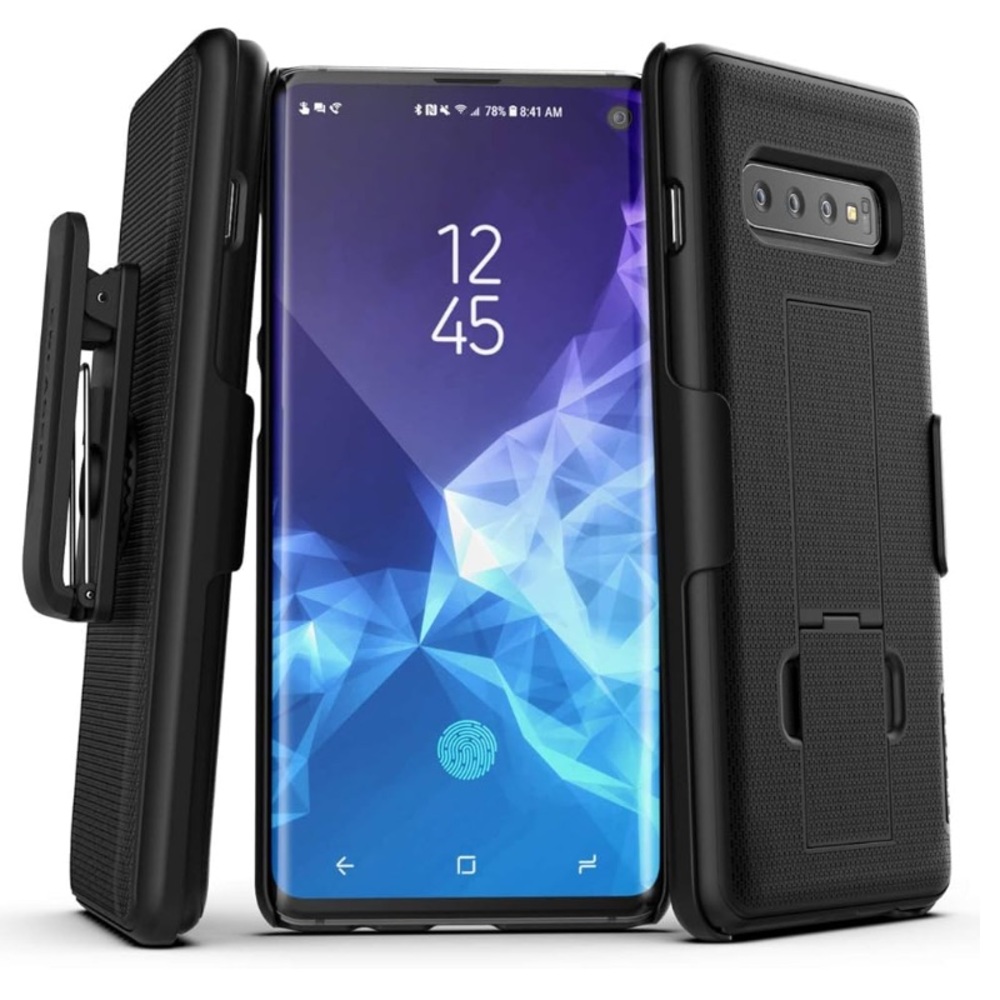 EUC Encased Galaxy S10 Belt Clip Case